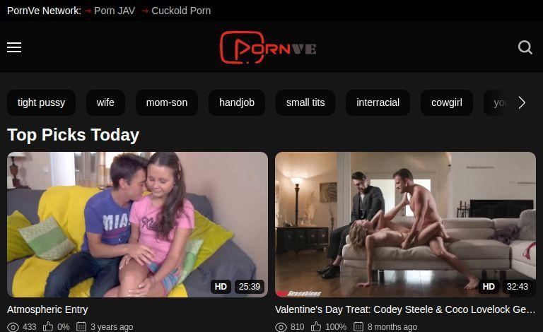 PornVe Review: A Free Adult Site with Long Videos and Top Studios
